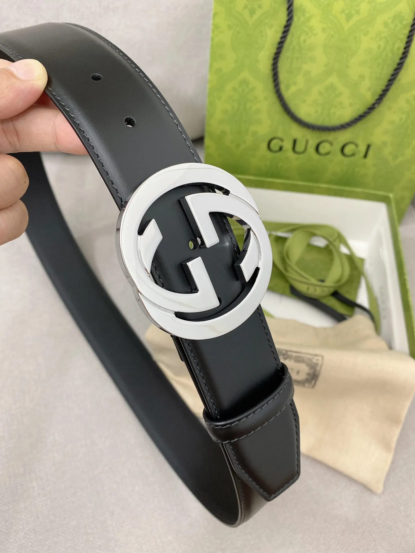 Gucci新作黒ベルトシンプルデザイン - 画像 (6)