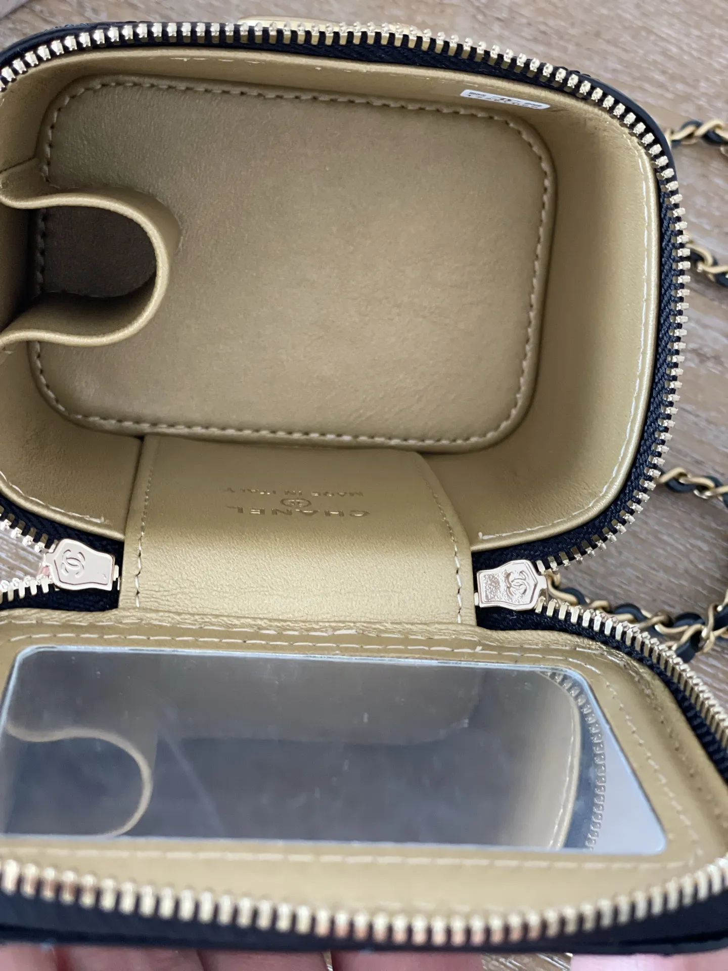 CHANEL 24Cダブルゴールドボールボックス ブラック - 画像 (7)