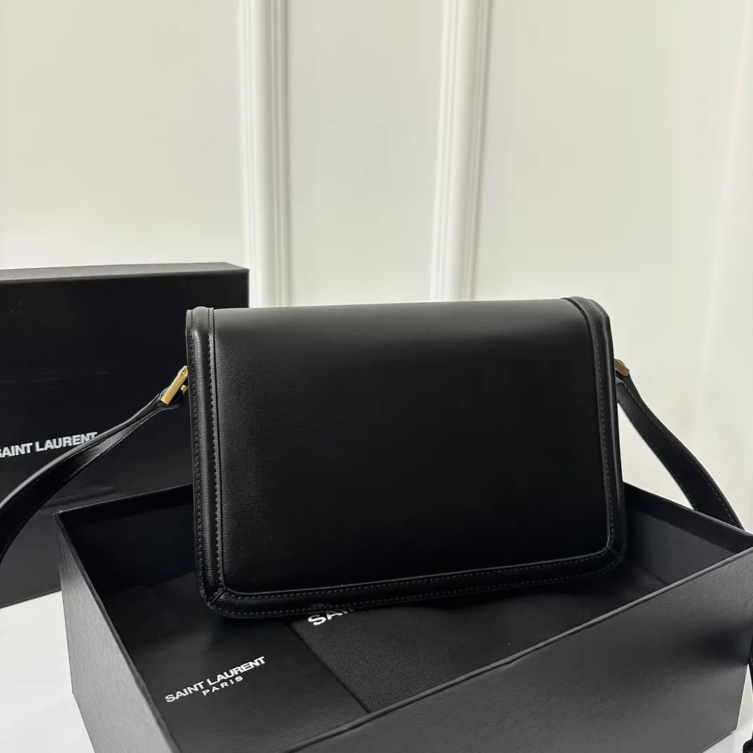 SAINT LAURENT 黒 大号豆腐バッグ - 画像 (10)