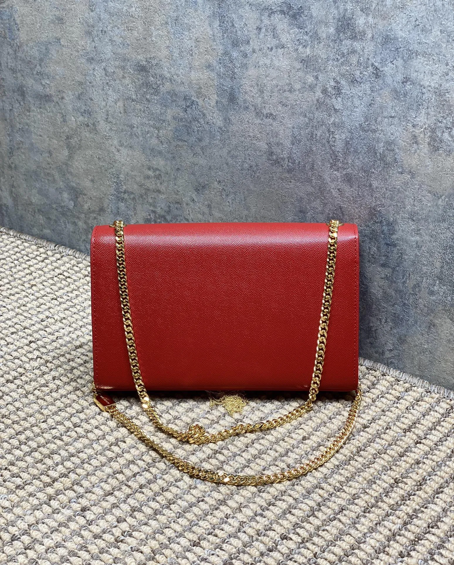 Yves Saint Laurent レッド流苏小包大号 - 画像 (3)