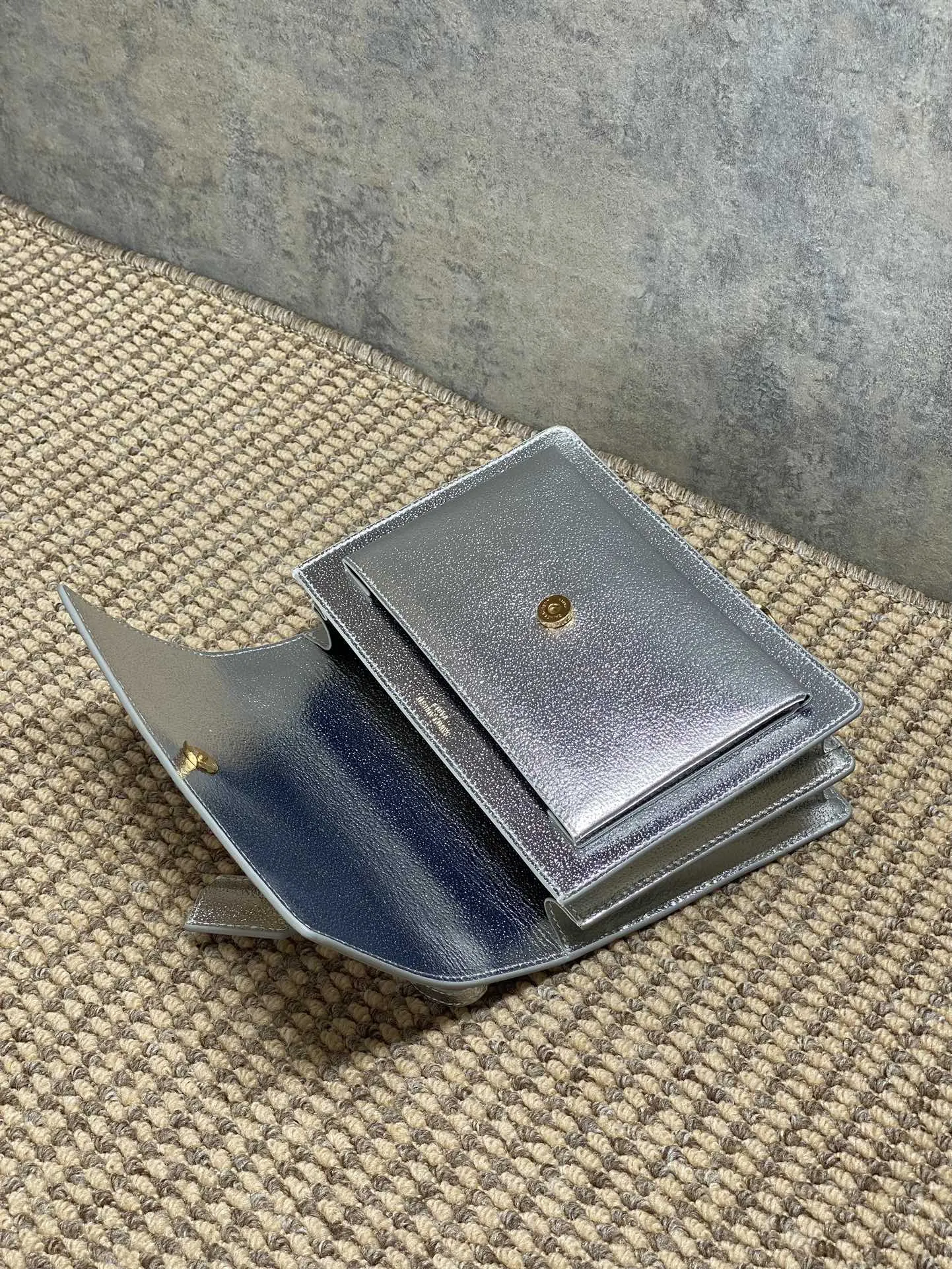 Yves Saint Laurent シルバー サンセットバッグ - 画像 (7)