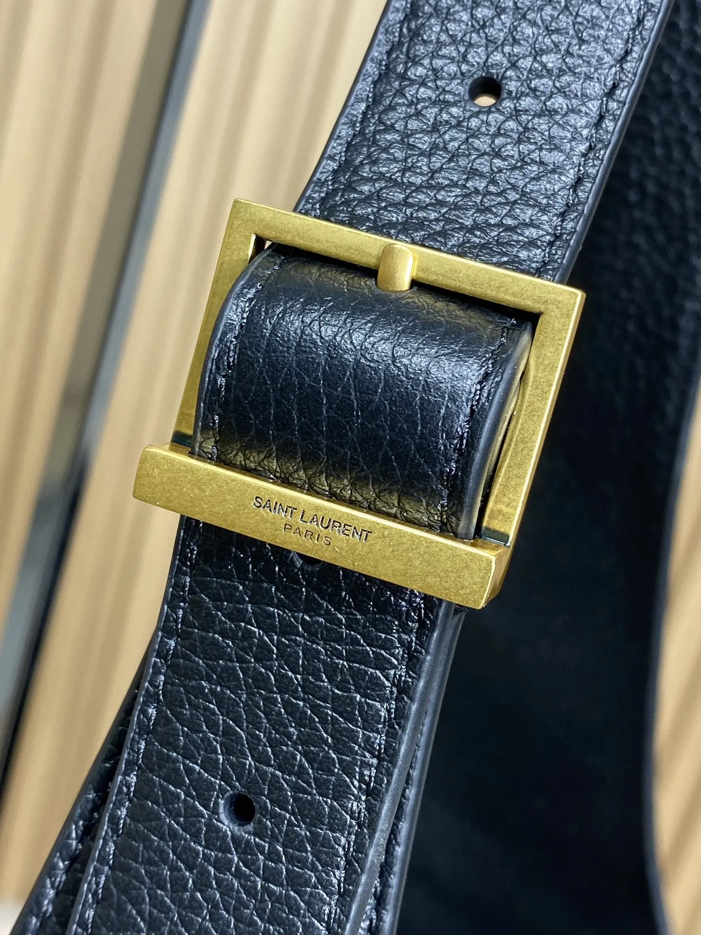 Yves Saint Laurent ブラック ホーボーショルダーバッグ - 画像 (7)