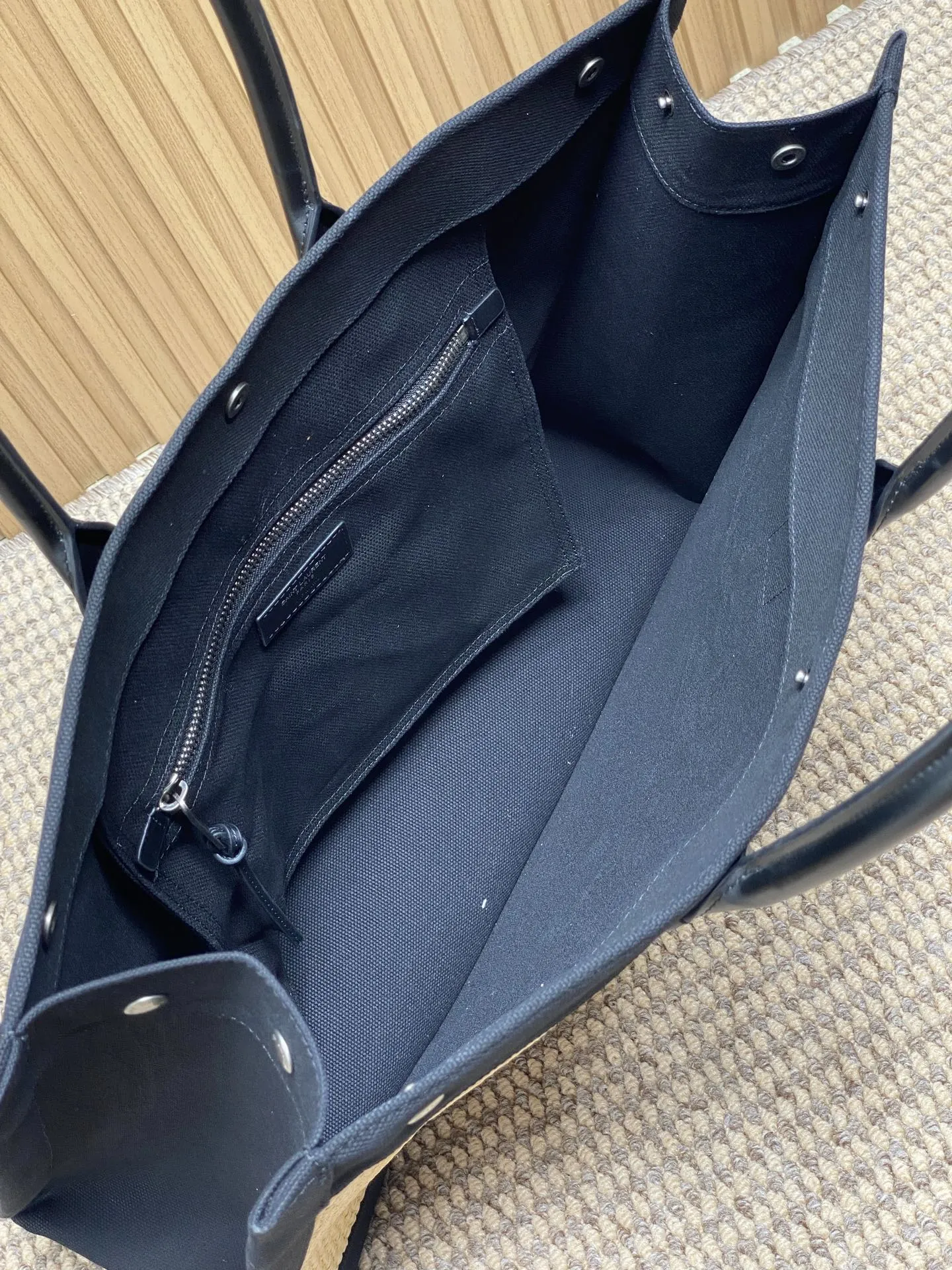 Yves Saint Laurent 杏色 Rive Gauche Tote - 画像 (10)