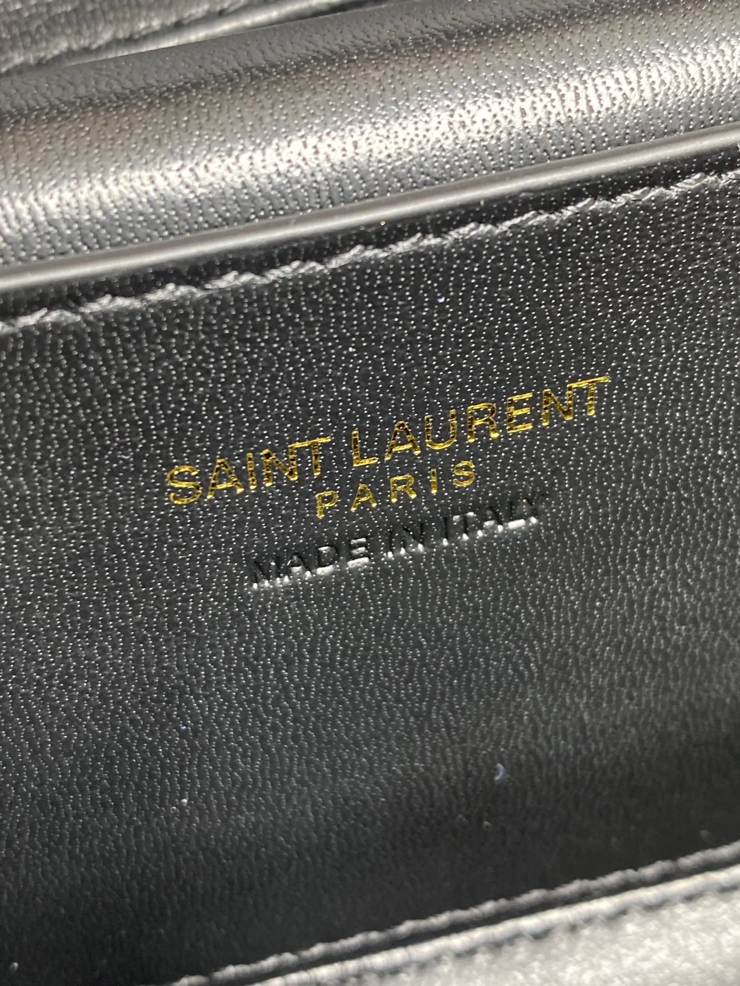 Yves Saint Laurent ネイビー ボックスバッグ - 画像 (9)