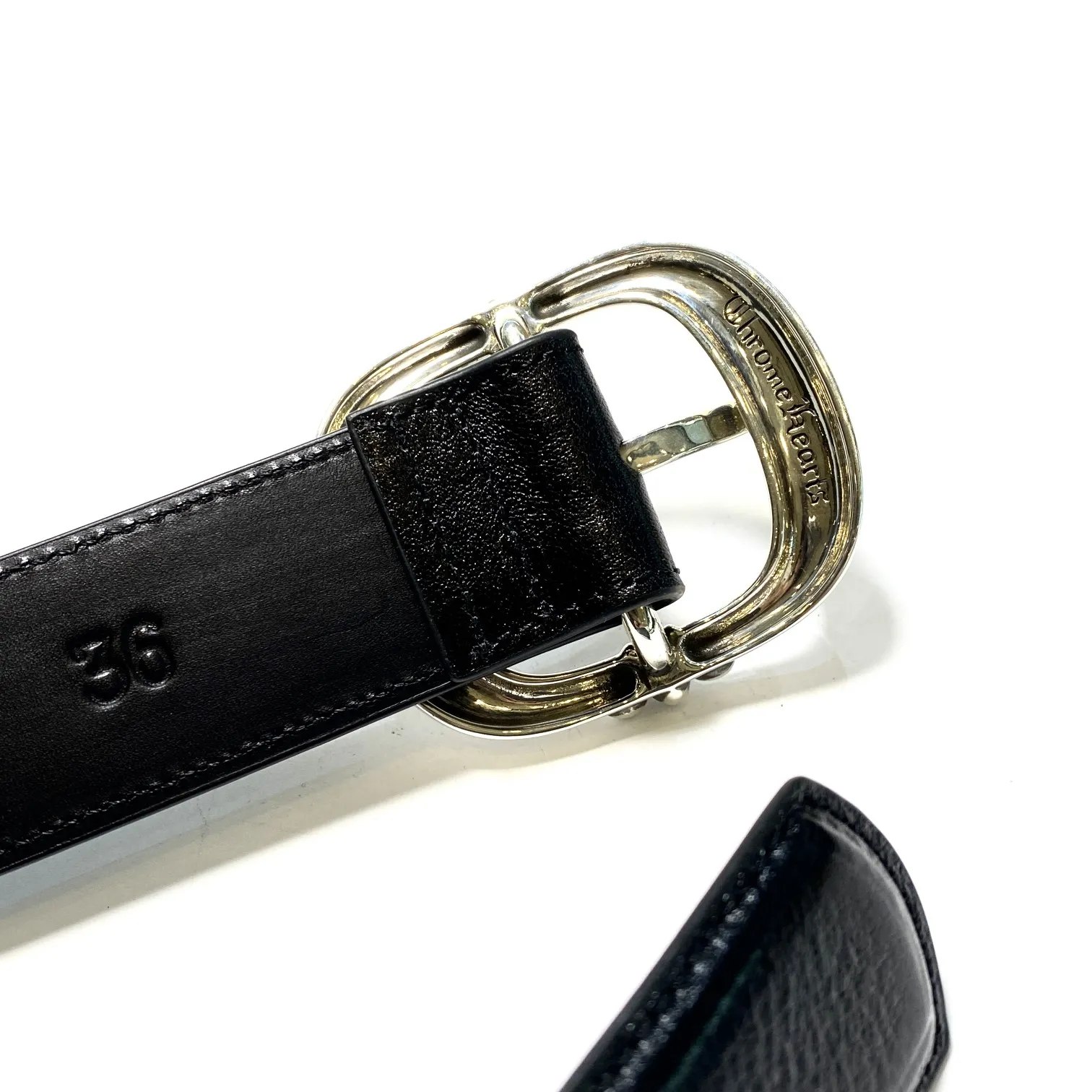 Chrome Hearts 新作黒骨花シルバーベルト - 画像 (4)