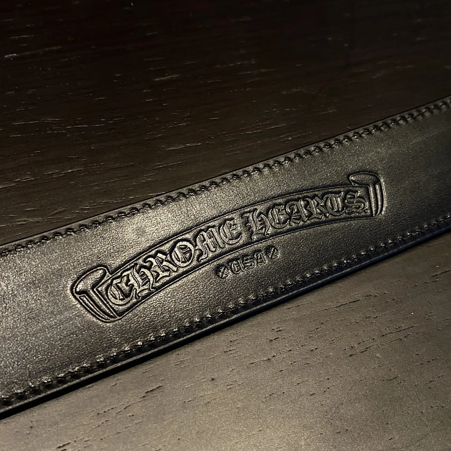 Chrome Hearts 新作黒骨花シルバーベルト - 画像 (9)