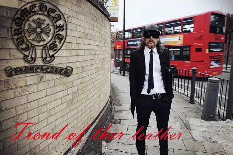 Chrome Hearts 新作黒レザーベルト - 画像 (10)