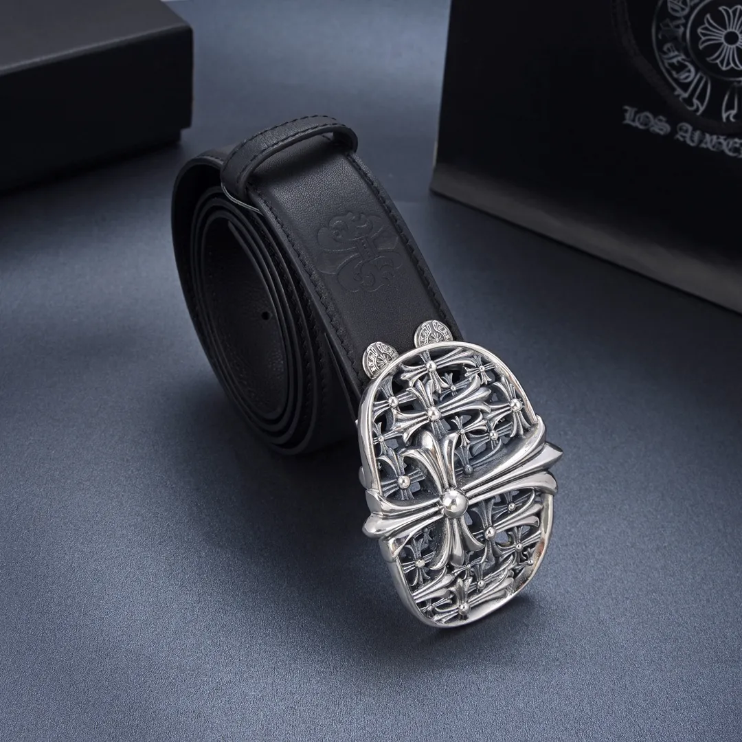 Chrome Hearts シルバークロスベルト新作 - 画像 (4)