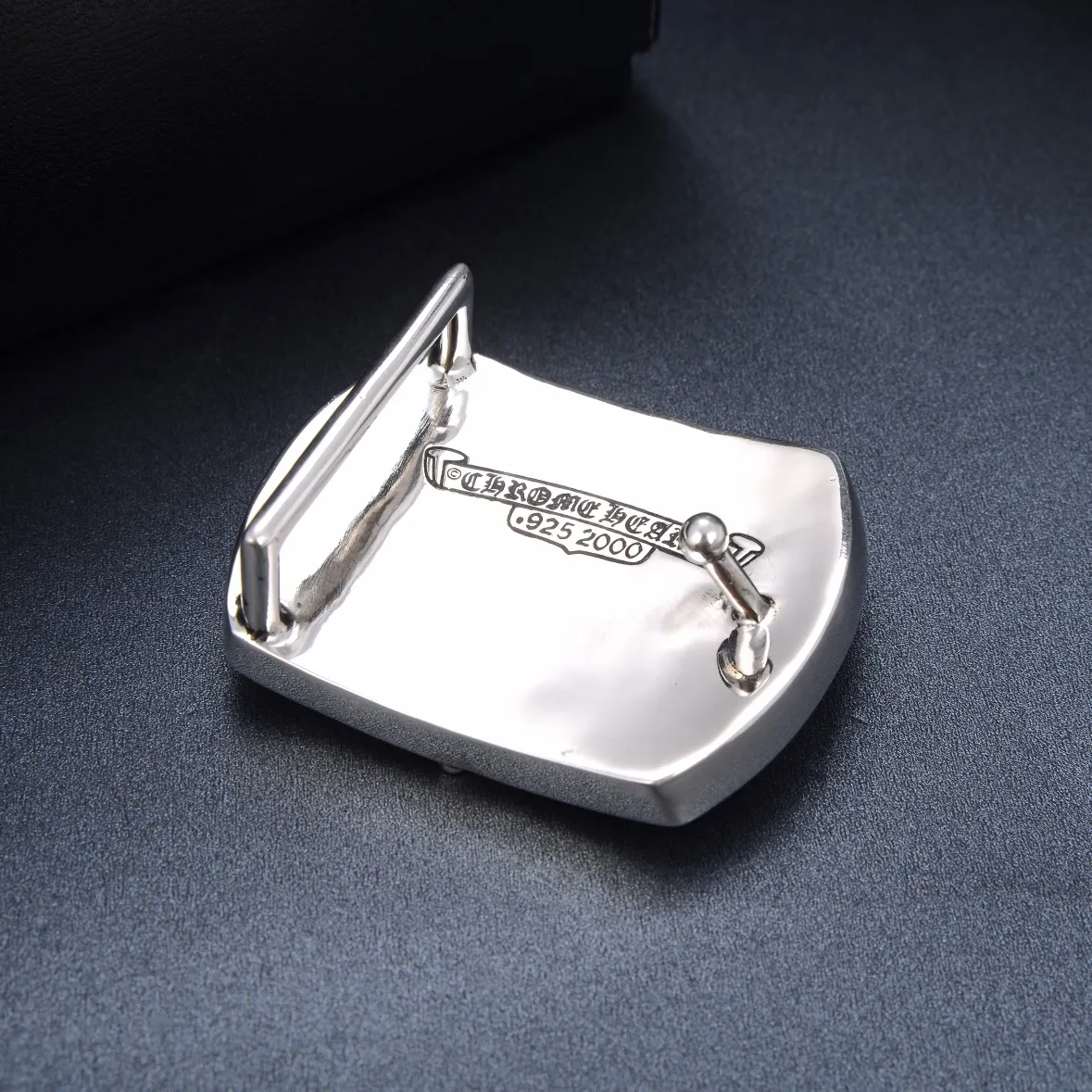 Chrome Hearts 新作シルバー剣モチーフベルトバ buckle - 画像 (7)