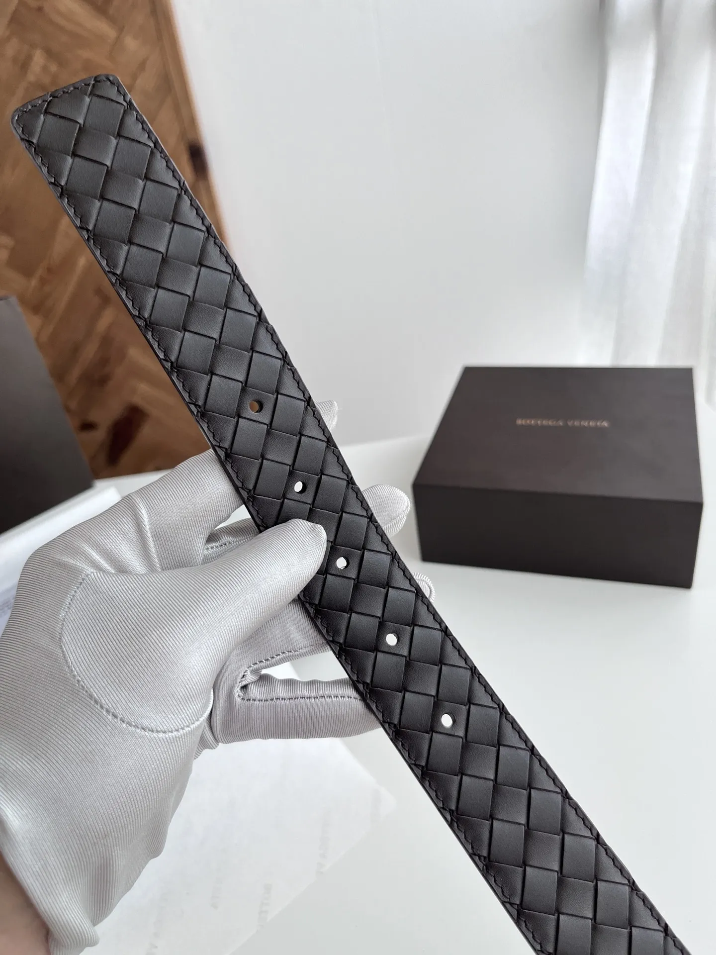 BV男性向け新作 用ベルトイントレチャートデザインコーヒー - 画像 (7)