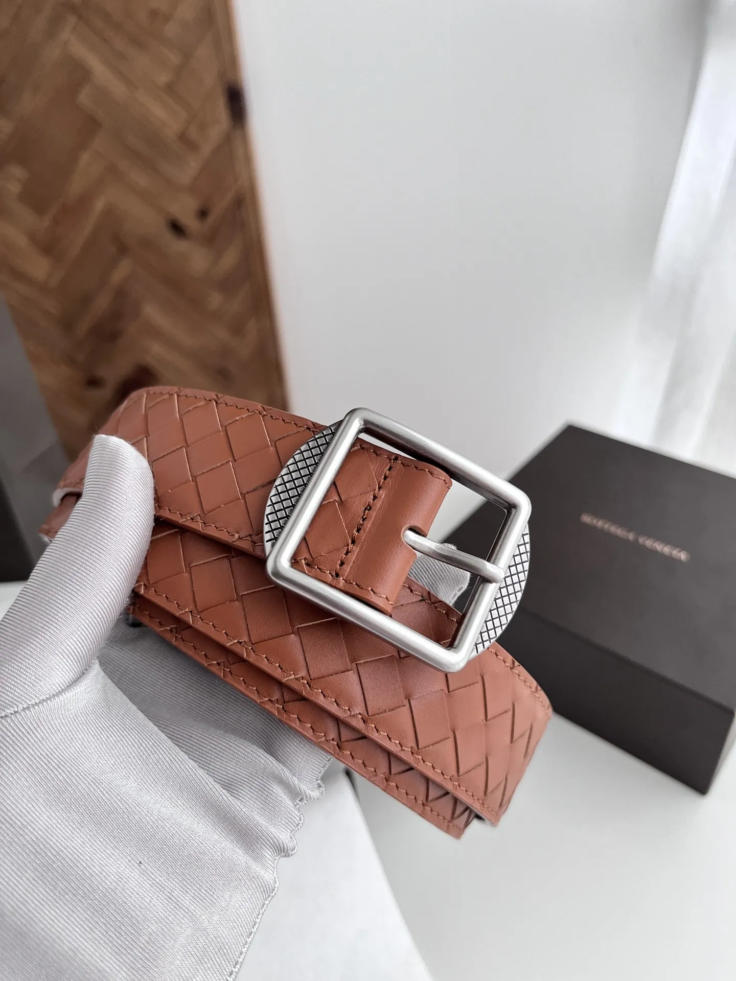 BV 男性向け新作 用ベルトイントレチャートデザイン - 画像 (3)