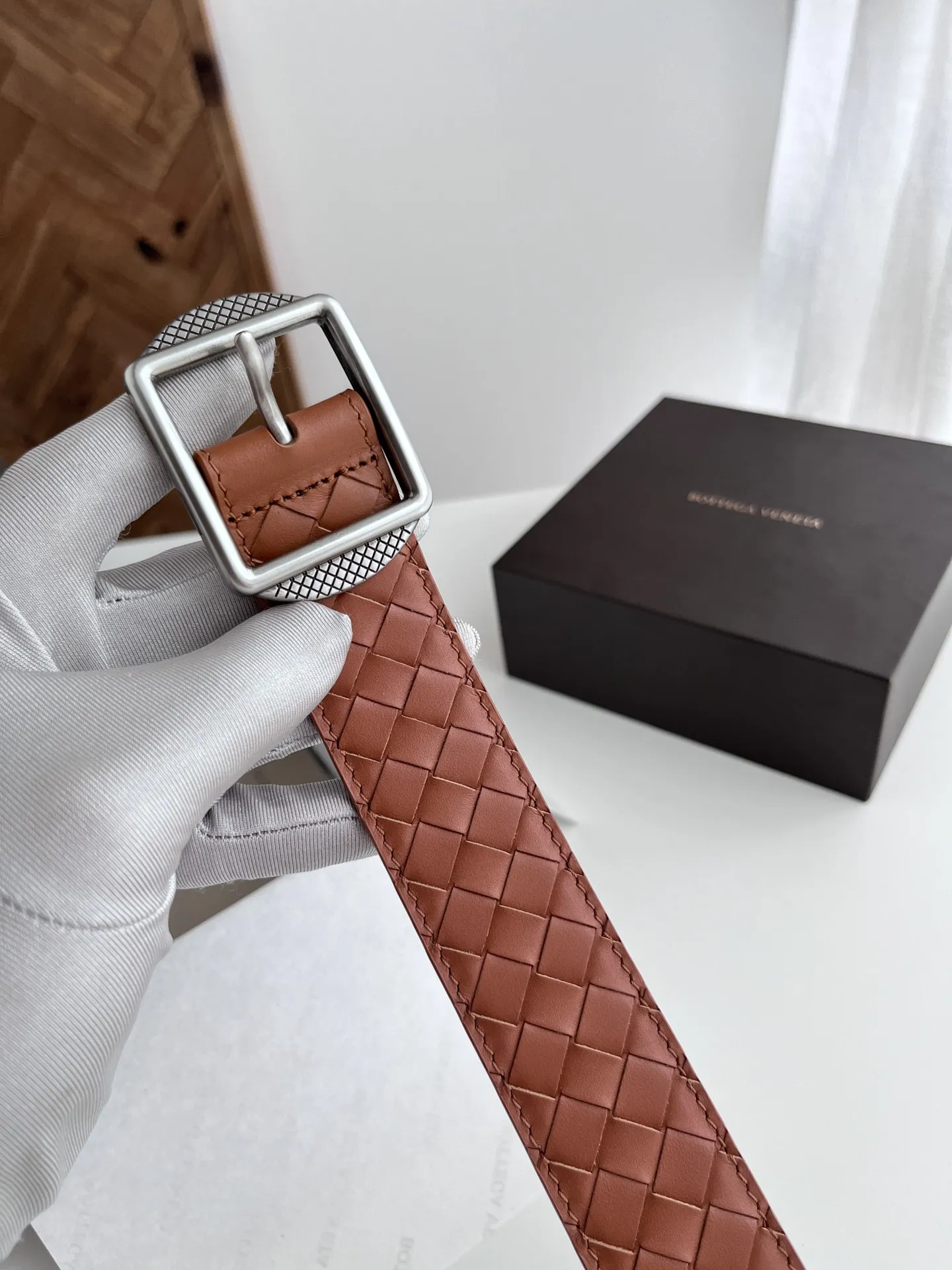 BV 男性向け新作 用ベルトイントレチャートデザイン - 画像 (4)