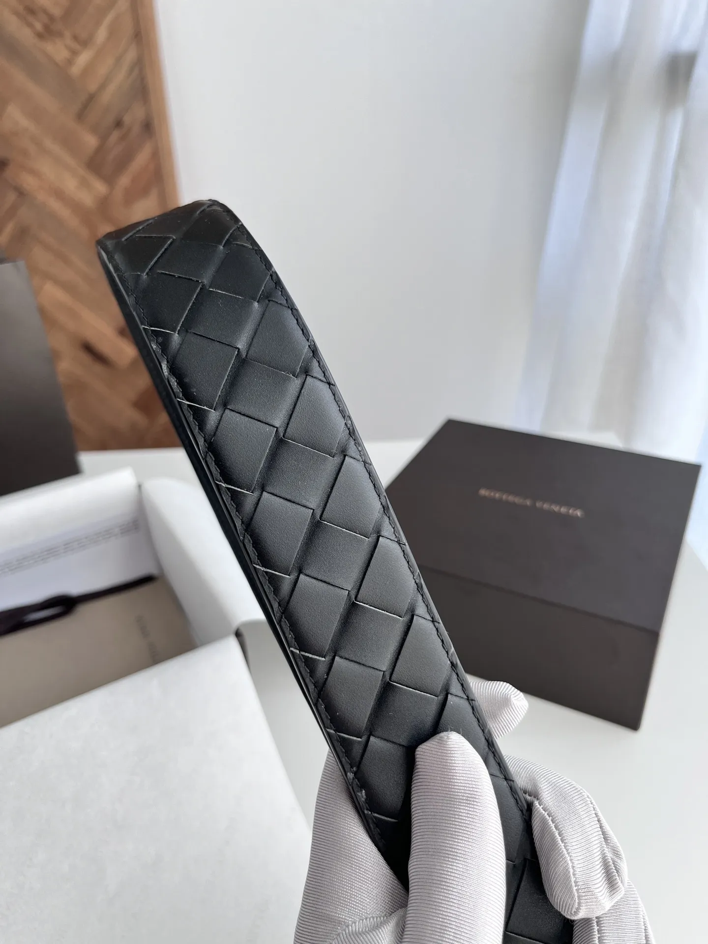 BV 2024新作黒ワイドベルト - 画像 (7)