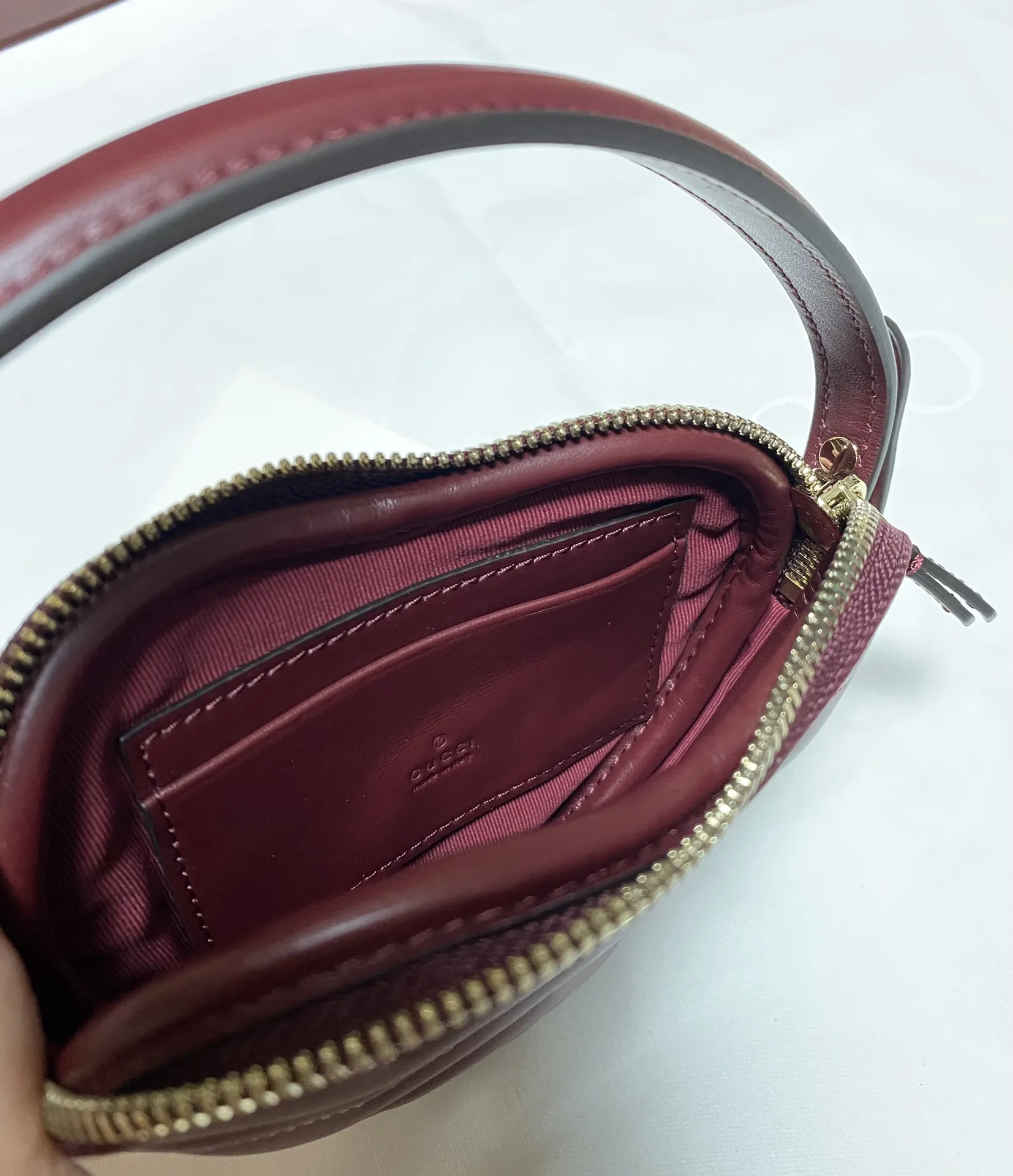 Gucci マルモント ハート型バッグ アンコールレッド - 画像 (8)