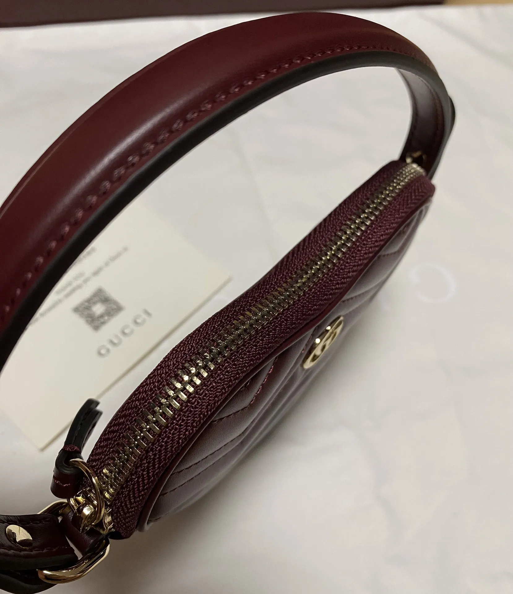 Gucci マルモント ハート型バッグ アンコールレッド - 画像 (10)