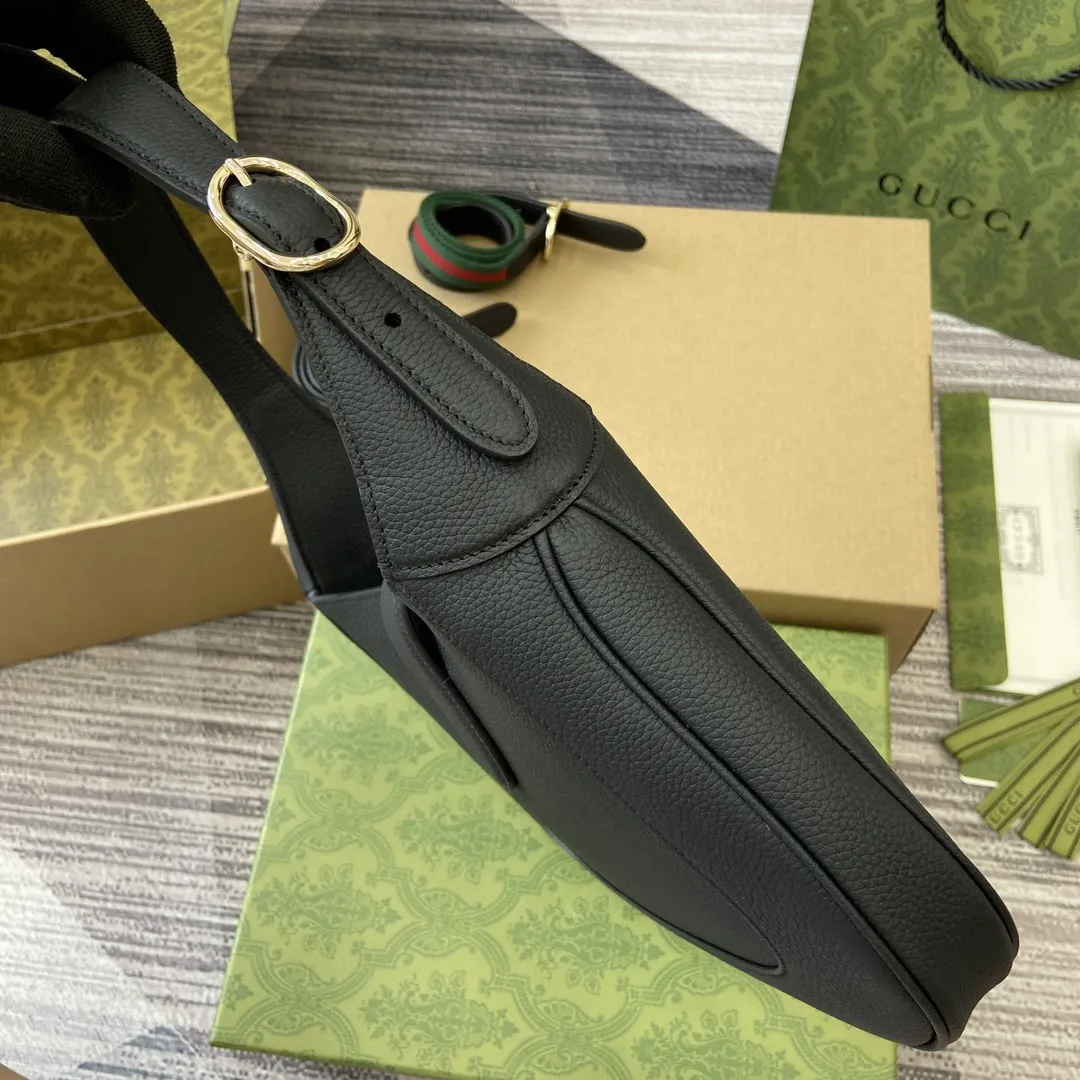 Gucci Jackie 1961 肩背包 黒色 小号 - 画像 (4)