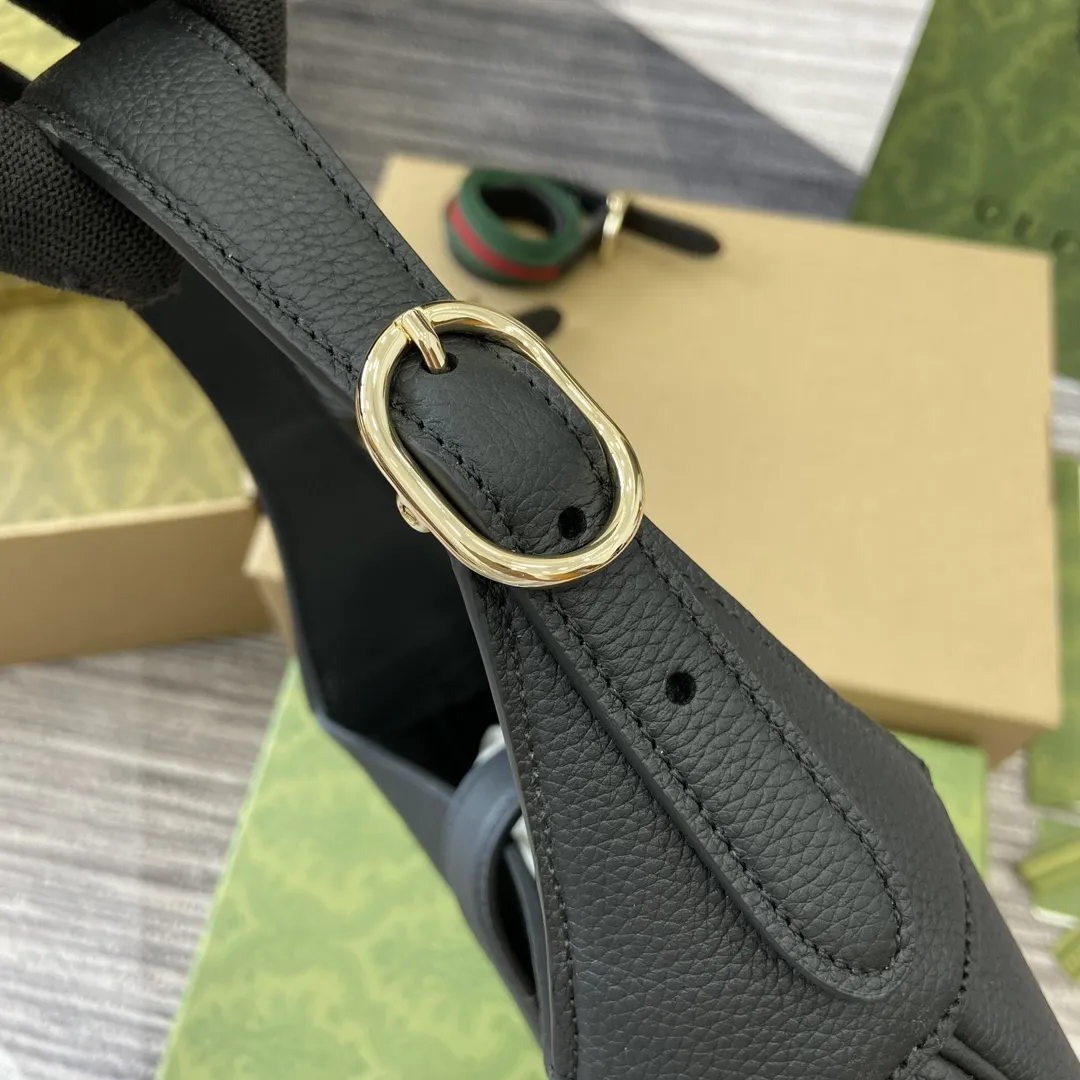 Gucci Jackie 1961 肩背包 黒色 小号 - 画像 (8)