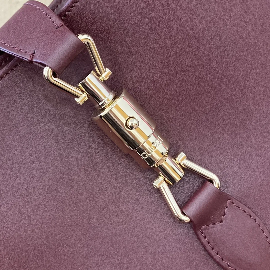 Gucci Jackie 1961 ショルダーバッググッチ アンコール レッド スモール - 画像 (7)