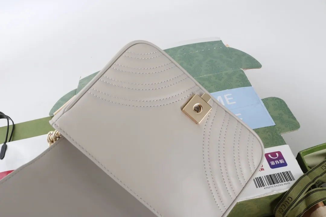 Gucci GG Marmont グレー ハンドバッグ - 画像 (13)