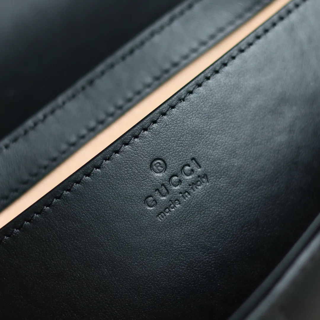 Gucci GG Silver marmont ミニショルダーバッグ ブラック - 画像 (9)