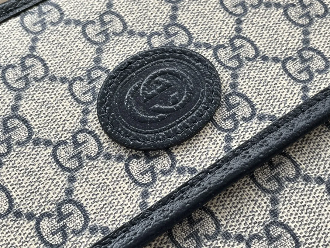 Gucci ブルーGG Supremeミニバッグ - 画像 (7)