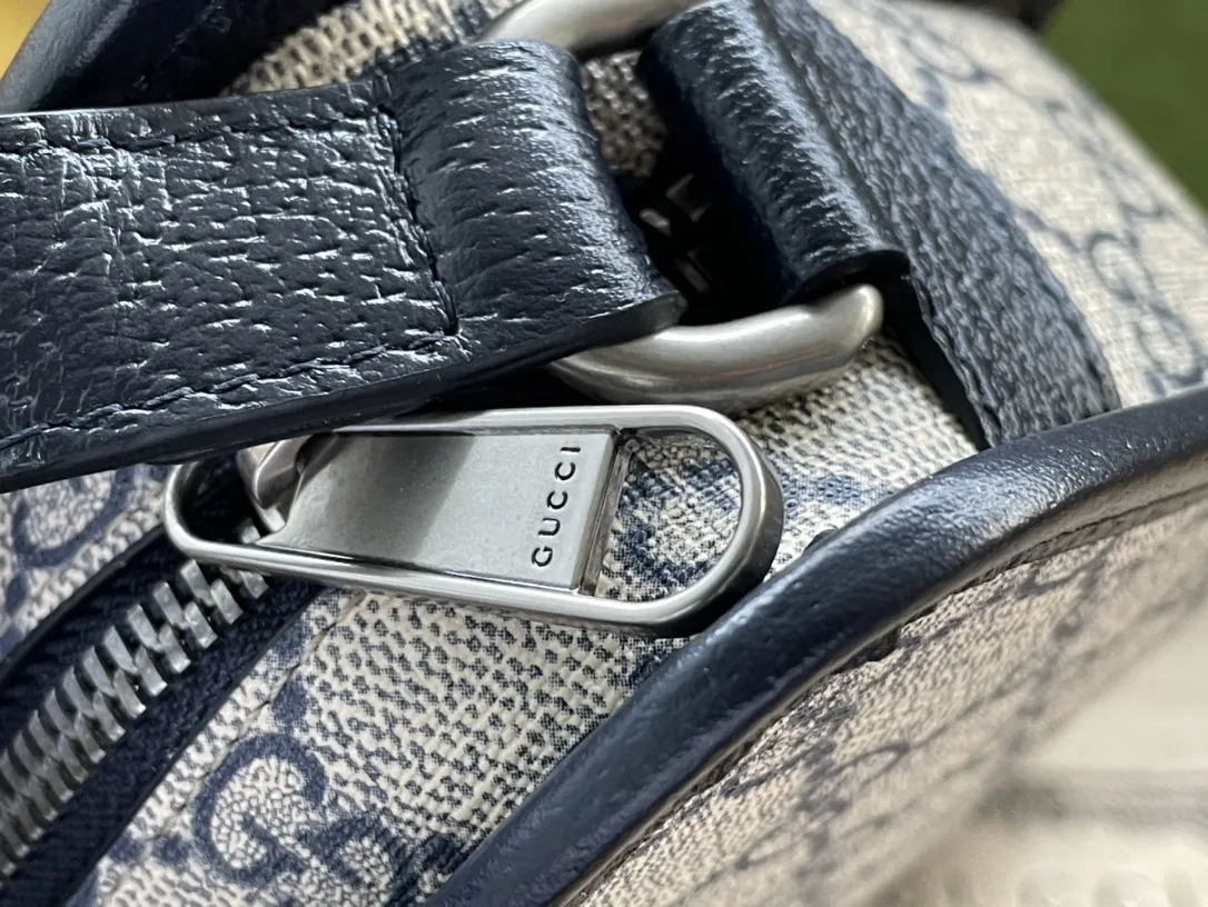 Gucci ブルーGG Supremeミニバッグ - 画像 (9)