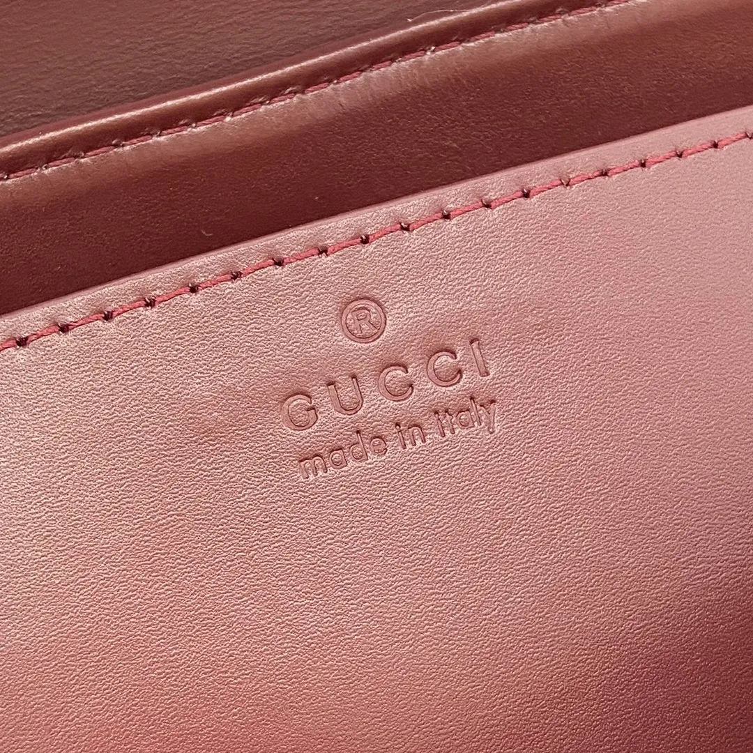 Gucci 猫柄ミニショルダーバッグ茶色 - 画像 (10)