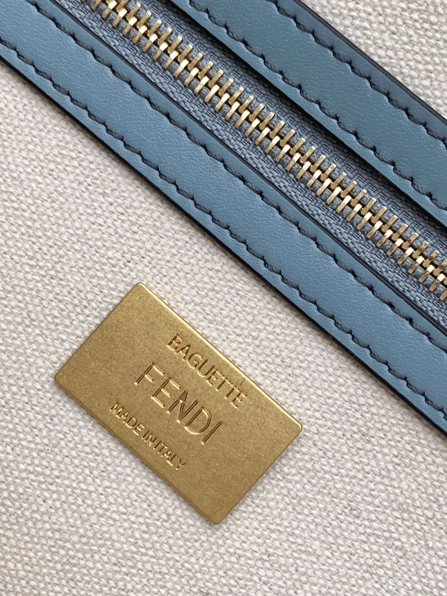 Fendi バゲットバッグ カラフル 中サイズ ブルー - 画像 (7)