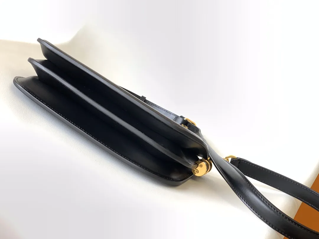 Fendi touch 風琴ハンドバッグ ブラック レザー - 画像 (5)