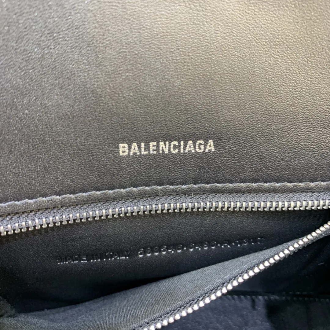 Balenciaga クロコダイルブラックシルバーバックル ハンドバッグ - 画像 (9)