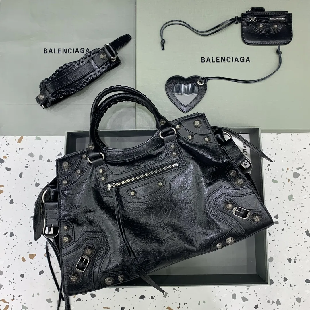 Balenciaga ネオカゴール バイカー バッグ ブラック 大サイズ
