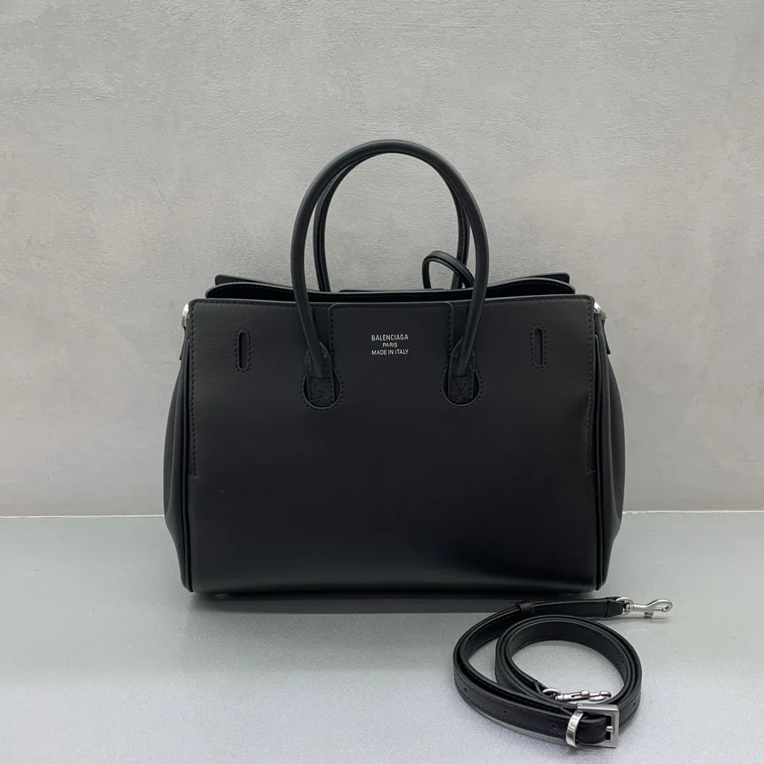 Balenciaga Bel Air ブラック小号シルバーバックルバッグ - 画像 (3)