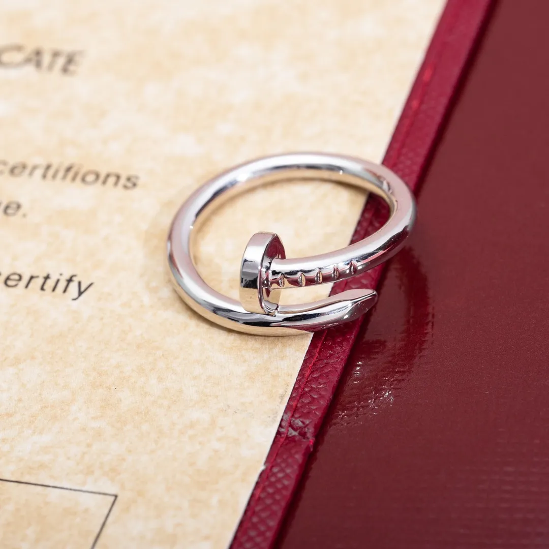 カルティエ シルバー ネイル リング ホワイトゴールド - 画像 (3)