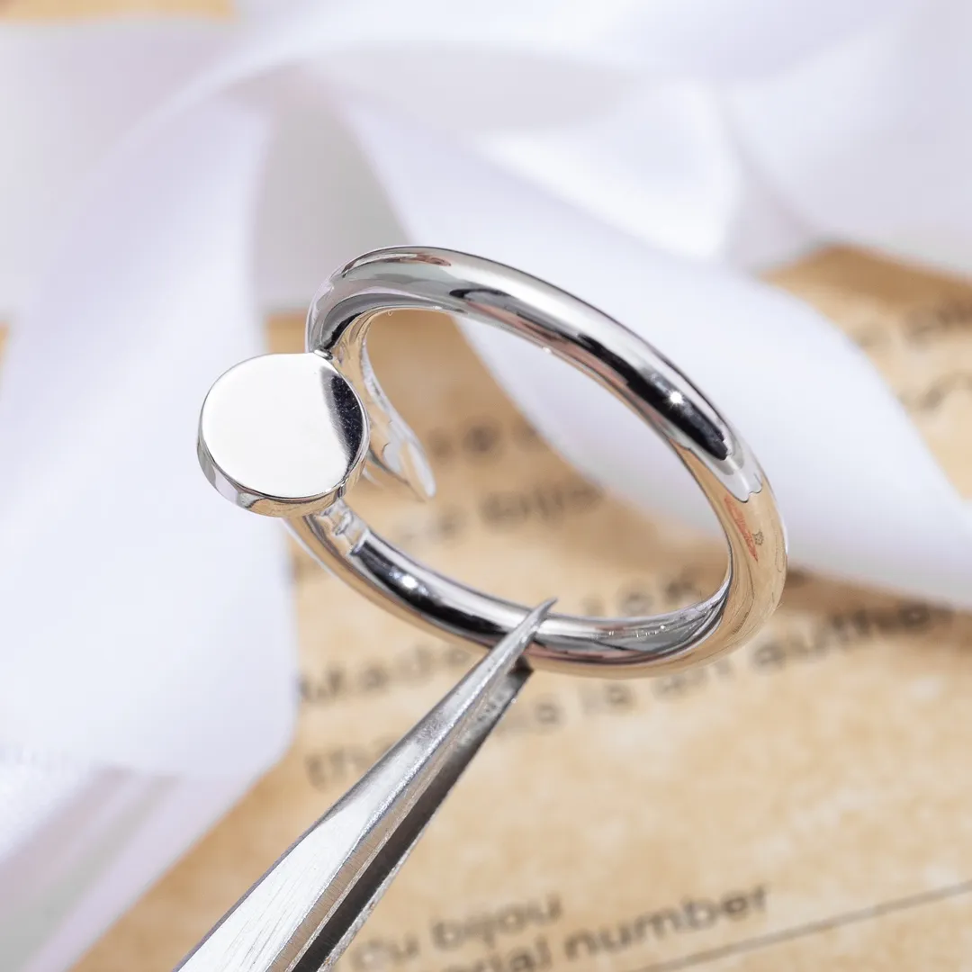 カルティエ シルバー ネイル リング ホワイトゴールド - 画像 (8)