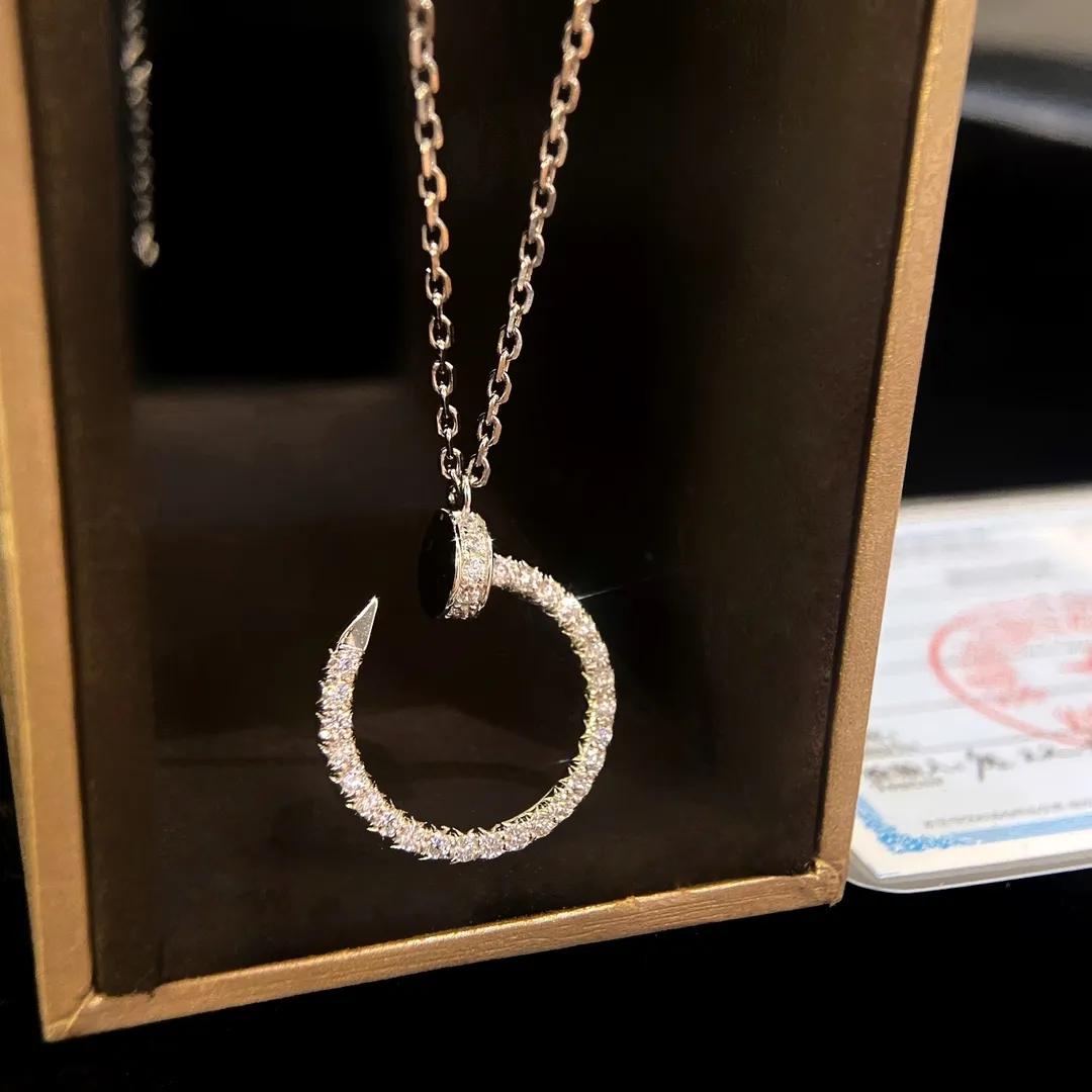 Cartier 純銀ダイヤモンドネックレスシルバー - 画像 (4)