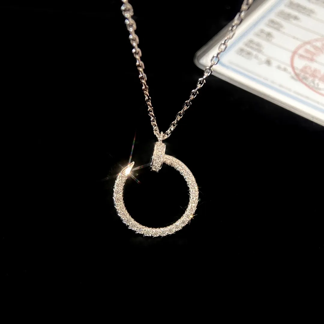 Cartier 純銀ダイヤモンドネックレスシルバー - 画像 (7)