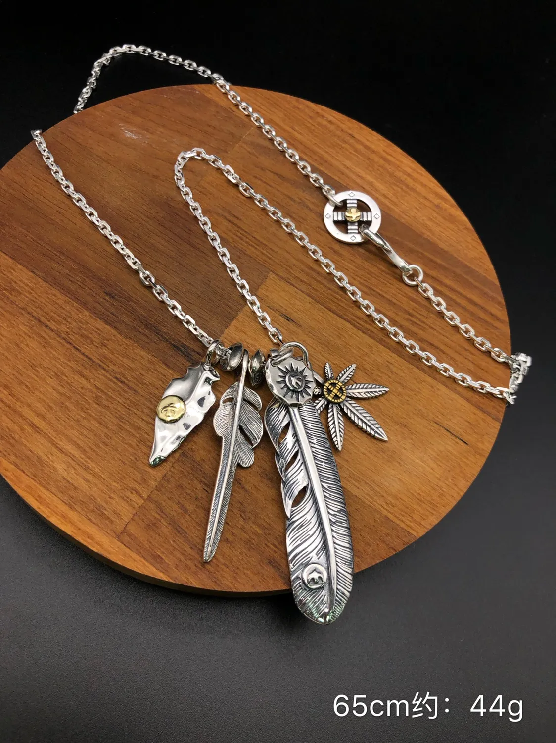 高橋吾郎GORO'S 羽根ネックレス シルバーインディアンスタイル - 画像 (3)