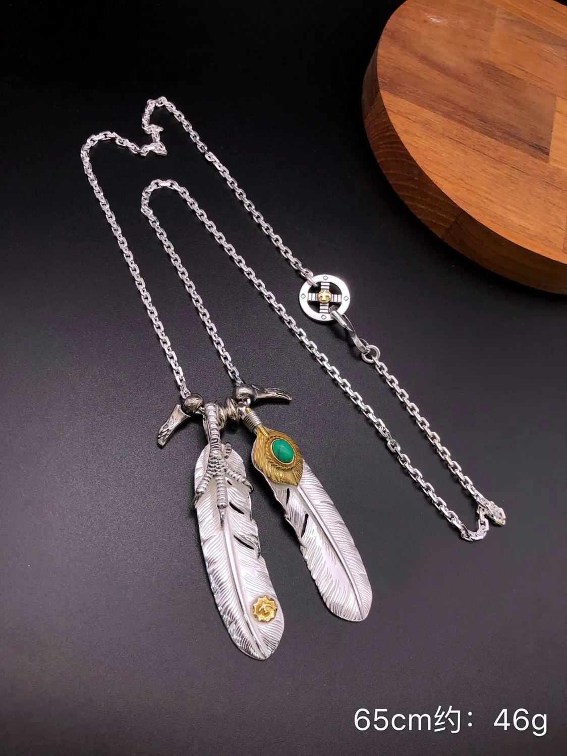 高橋吾郎GORO'S 羽根ネックレス シルバーインディアンスタイル - 画像 (6)