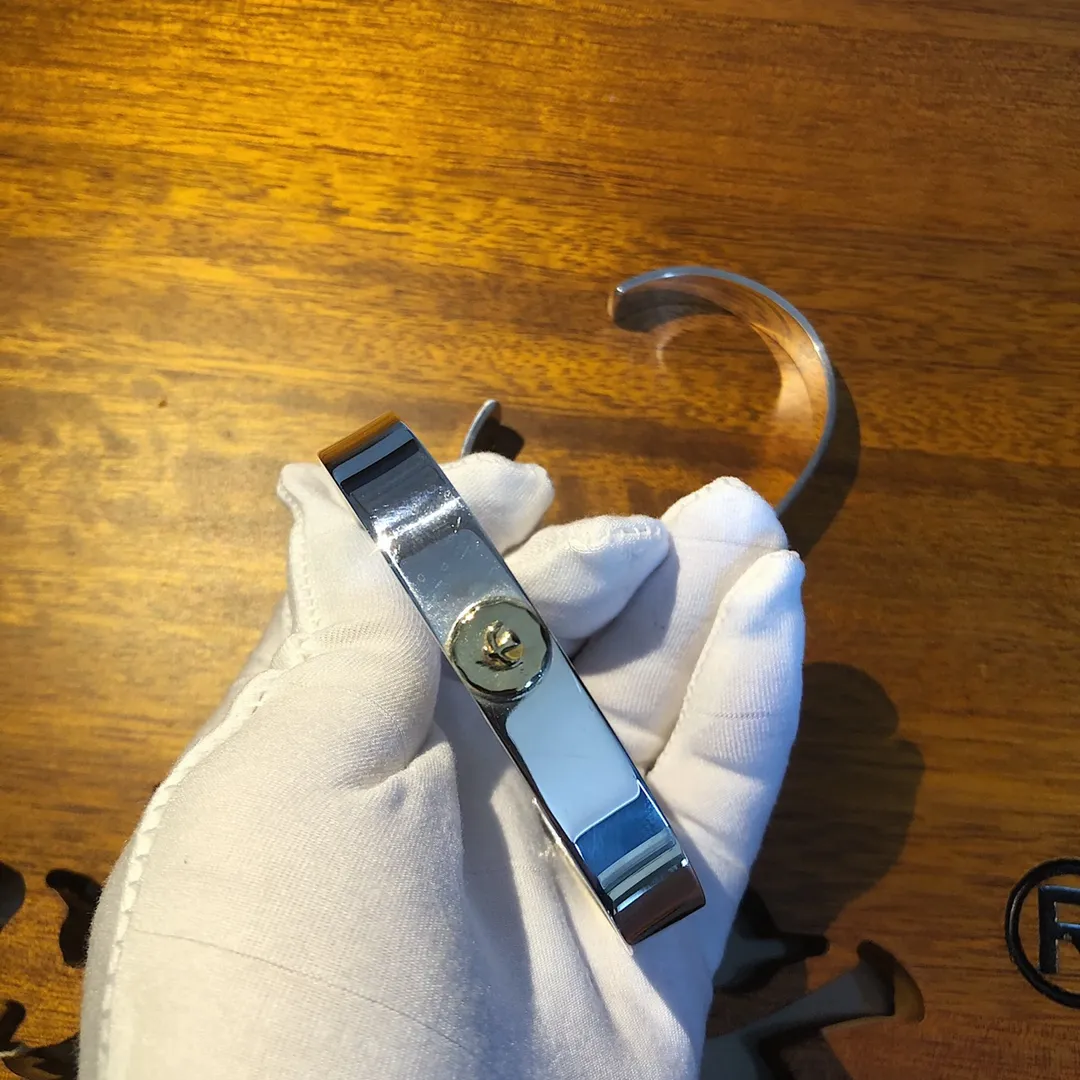 Goro's高橋吾郎シルバーポイント金平打ちブレスレット - 画像 (6)