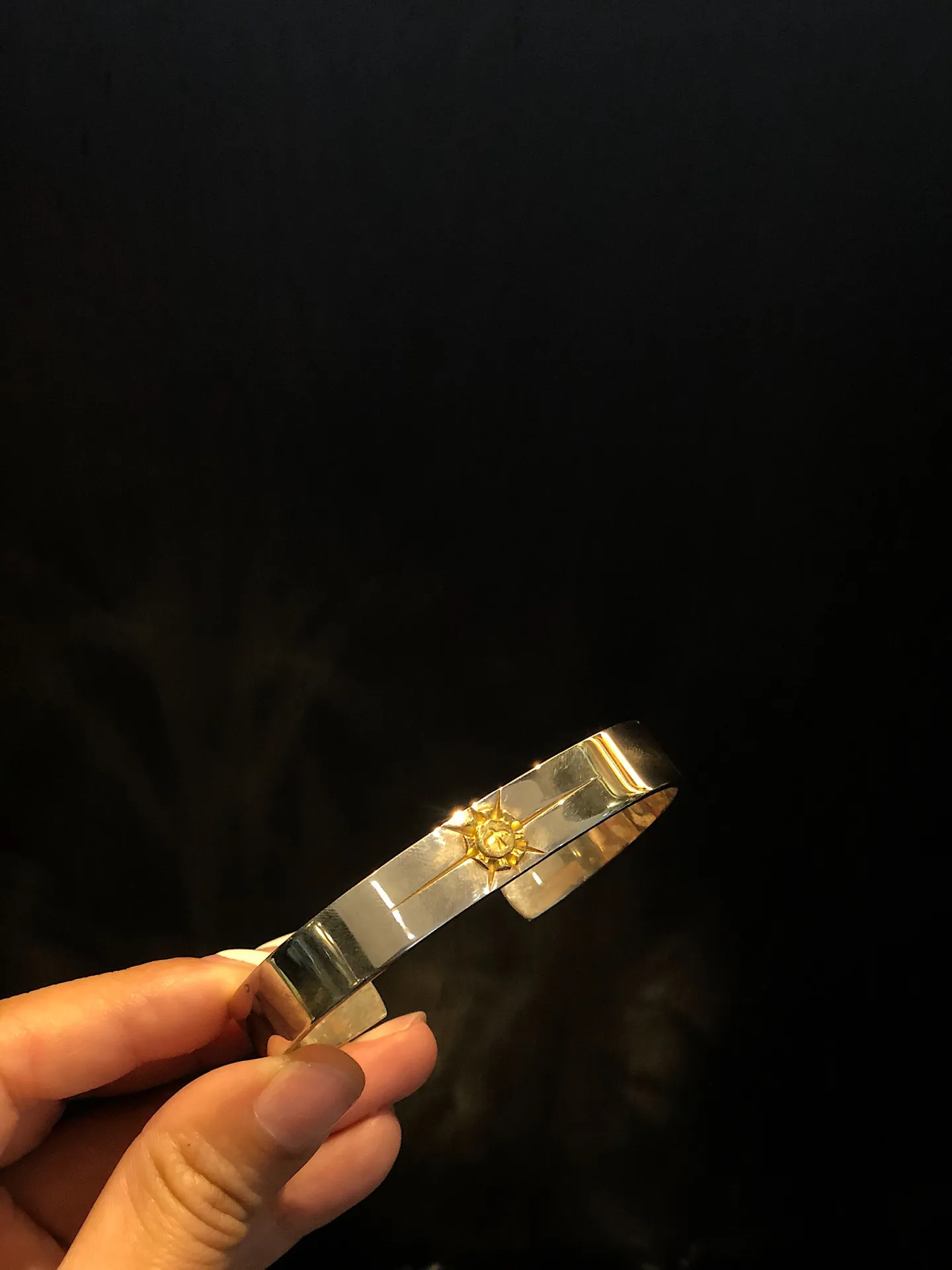 Goro's高桥吾郎 ゴールドシルバー手镯 - 画像 (3)