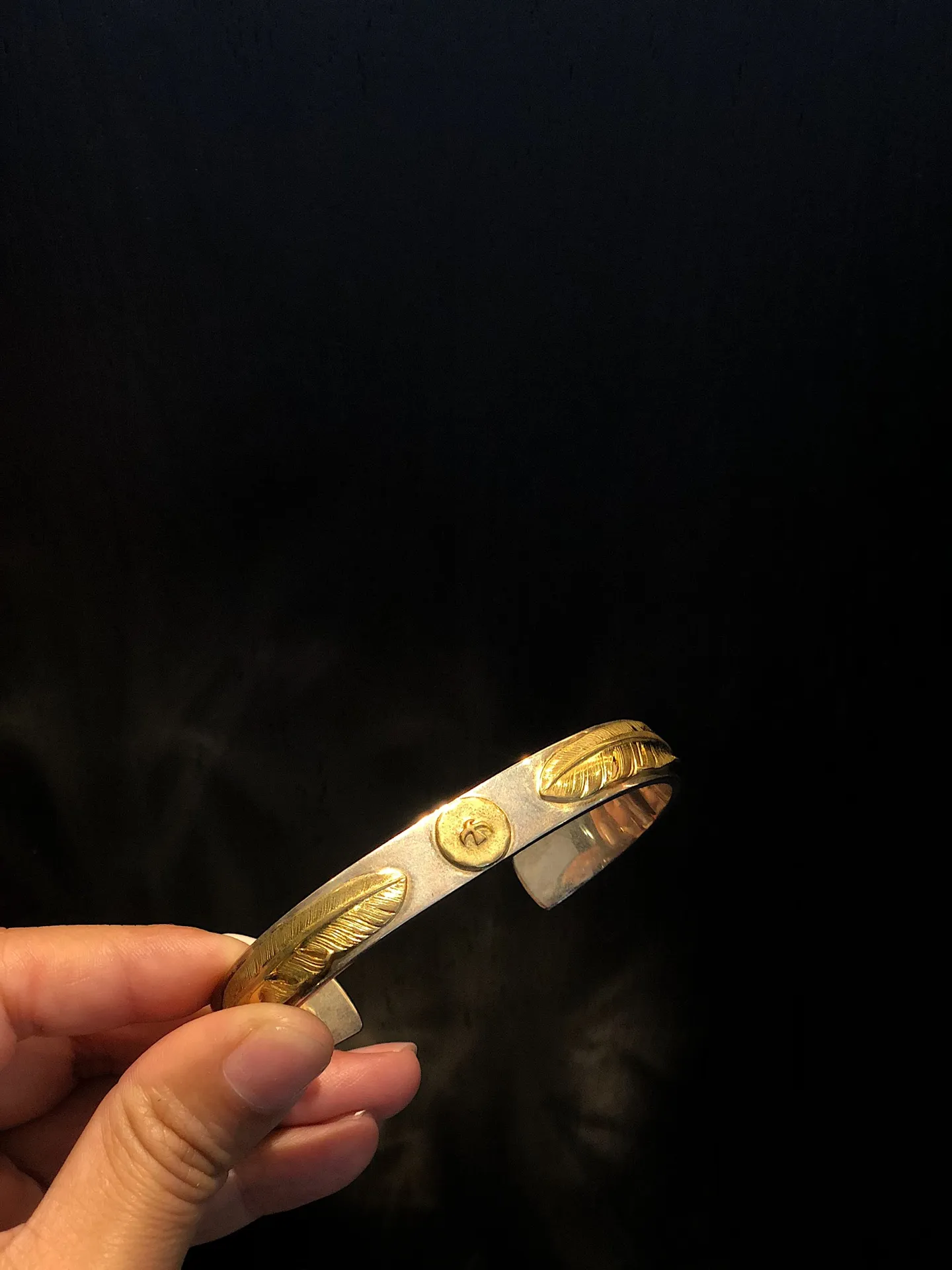 Goro's高桥吾郎 ゴールドシルバー手镯 - 画像 (4)