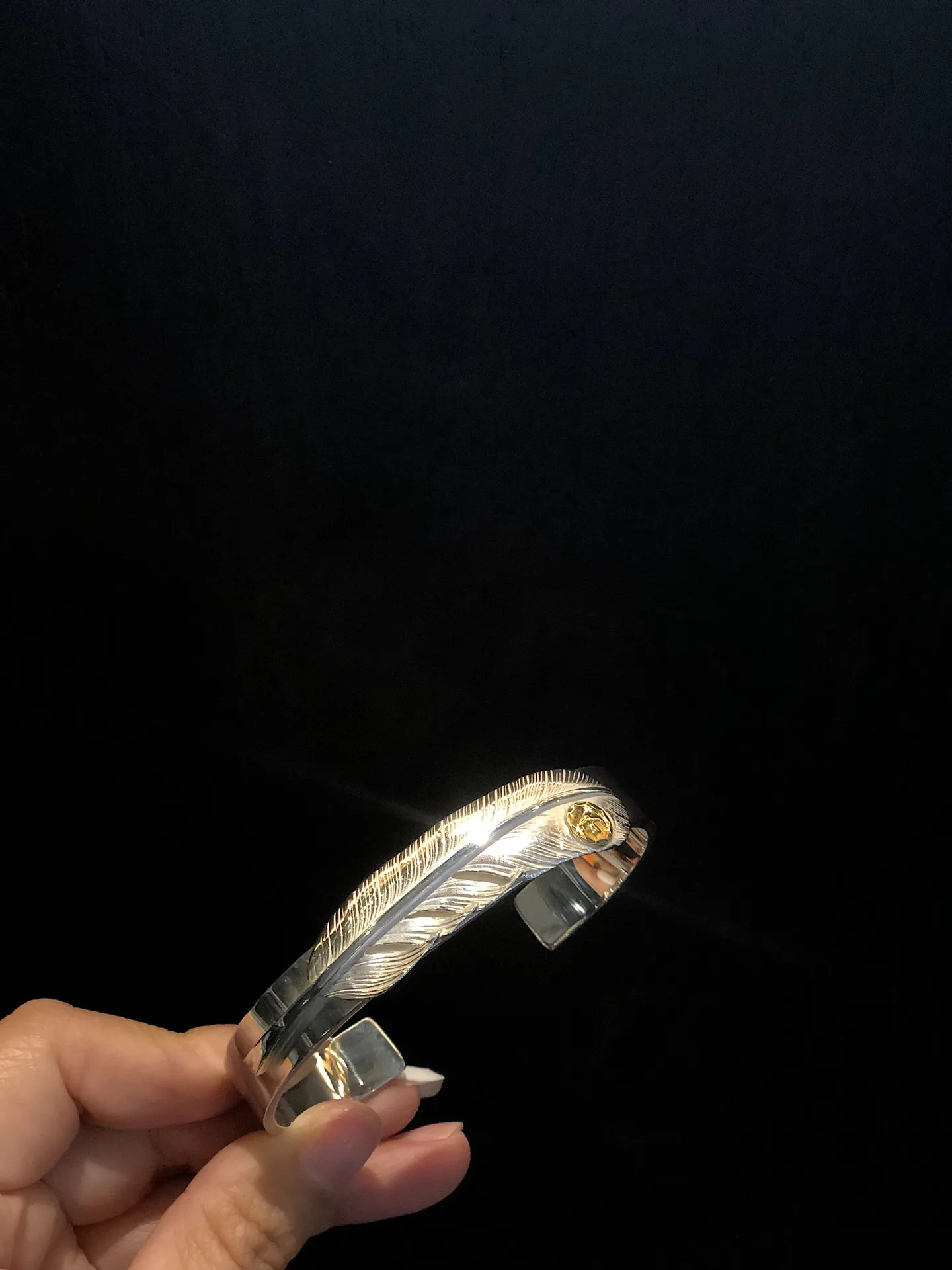 Goro's高桥吾郎 ゴールドシルバー手镯 - 画像 (9)