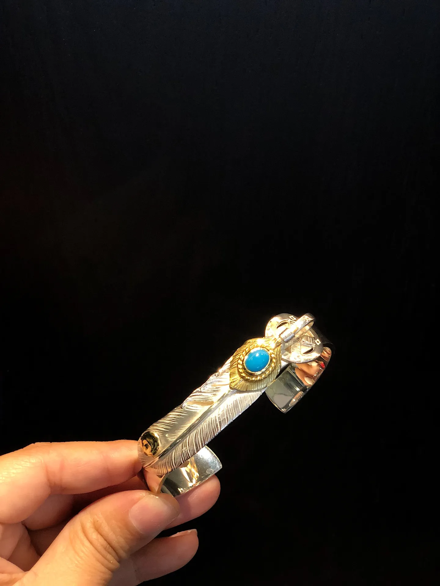 Goro's高桥吾郎 ゴールドシルバー手镯 - 画像 (10)