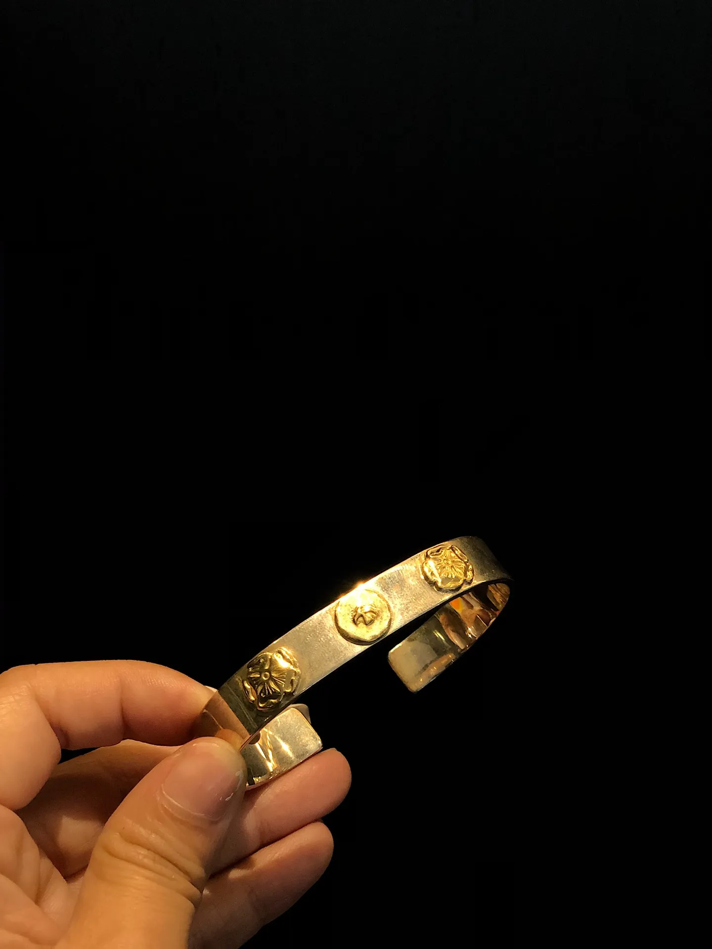 Goro's 高橋吾郎 手镯 シルバーとゴールド - 画像 (6)