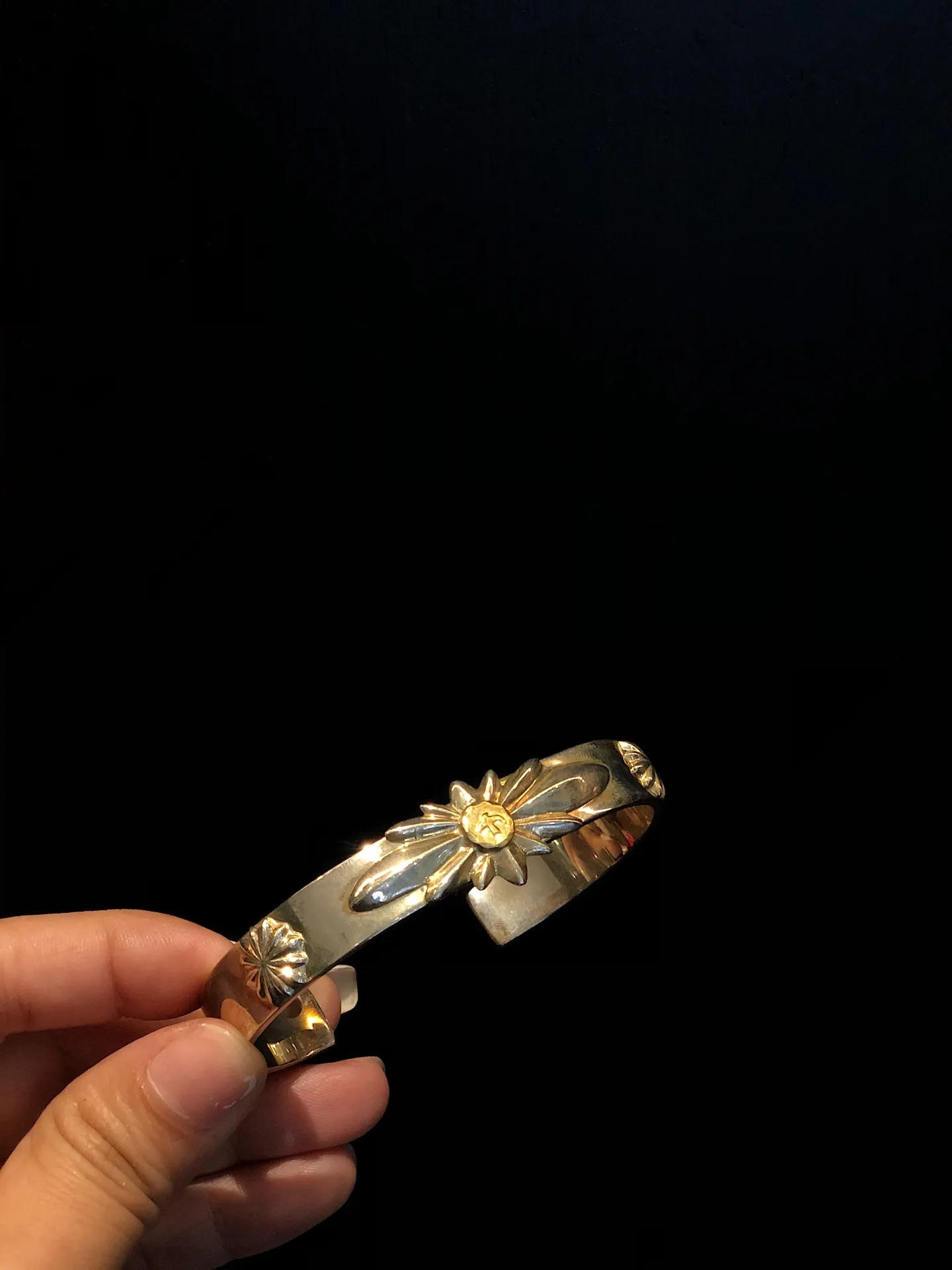 Goro's 高橋吾郎 手镯 シルバーとゴールド - 画像 (8)