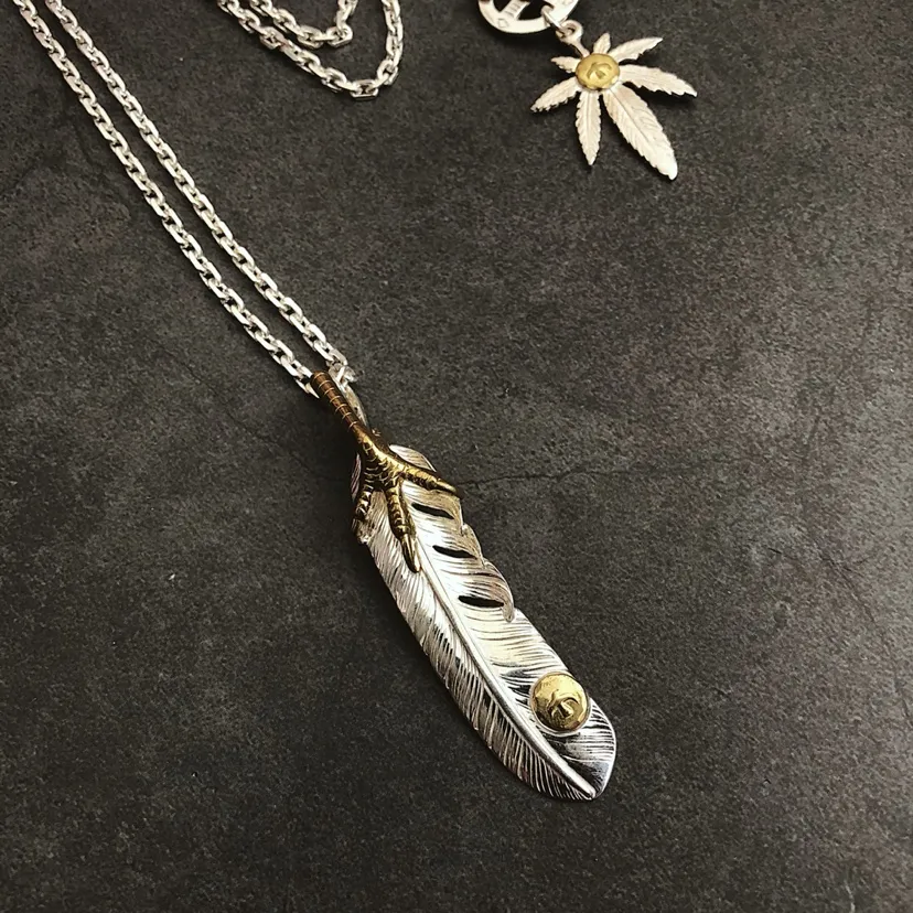 高橋吾郎Goro's シルバー羽根ネックレス - 画像 (6)