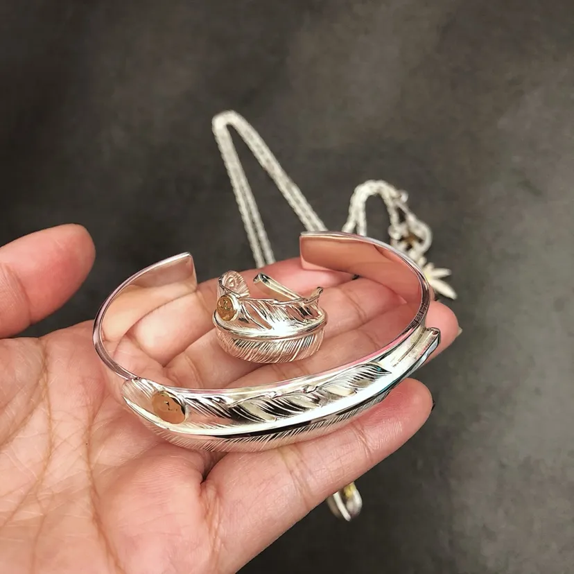 高橋吾郎Goro's シルバー羽根ネックレス - 画像 (7)