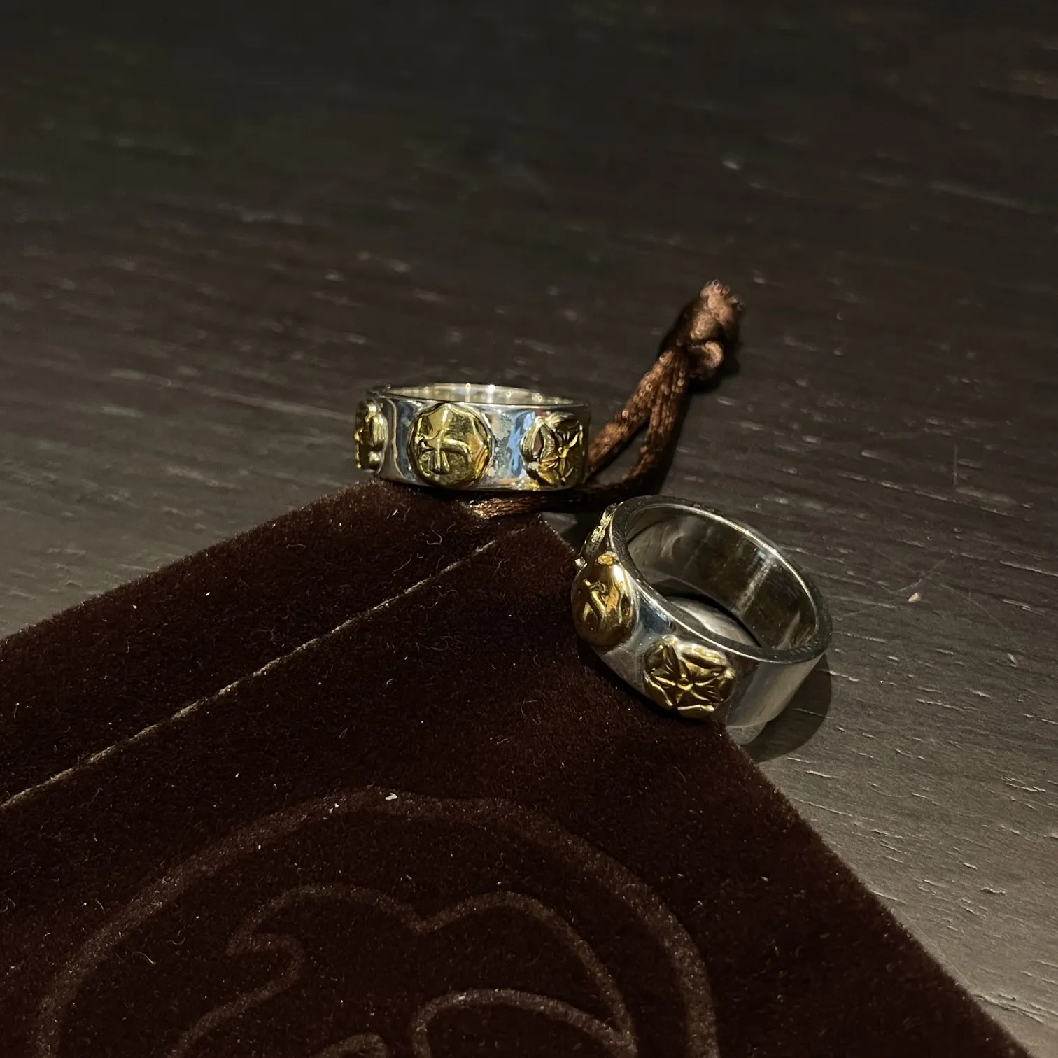 GORO'S 高橋吾郎 平打ち三花飛鳥リング シルバー - 画像 (6)