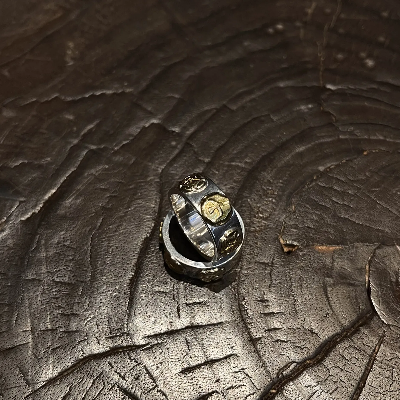 GORO'S 高橋吾郎 平打ち三花飛鳥リング シルバー - 画像 (7)