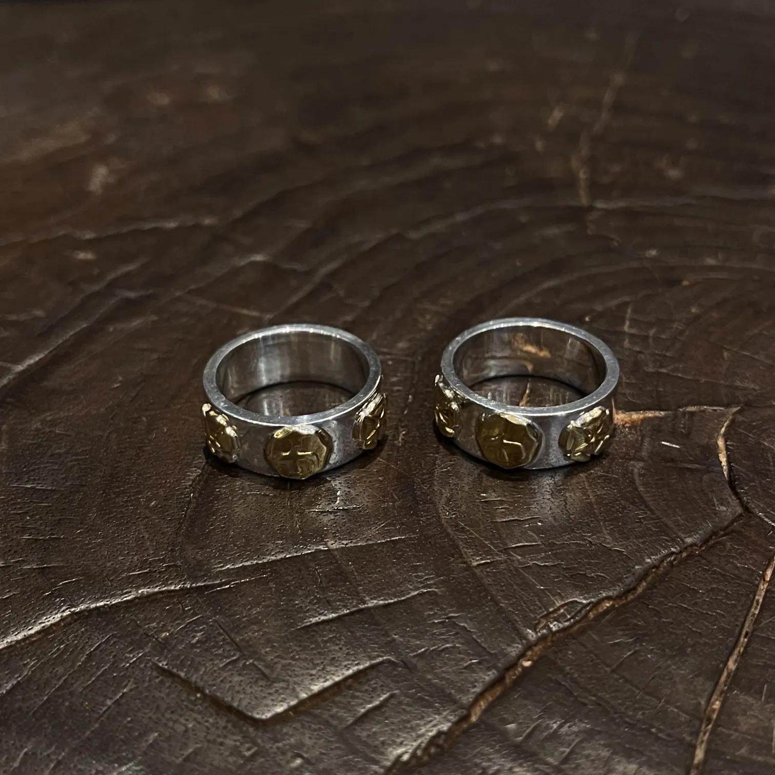 GORO'S 高橋吾郎 平打ち三花飛鳥リング シルバー - 画像 (8)